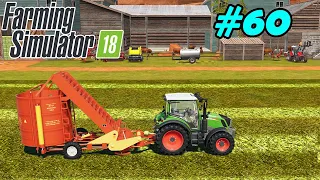 FS 18 COW FARM. Timelapse # 60. Two loader wagons in action. Full cow feeding.