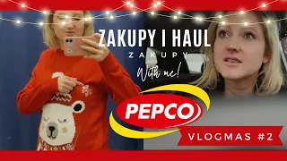 ŚWIĄTECZNY HAUL Z PEPCO I SHOP WITH ME I VLOGMAS 2022 I JUST TYNA