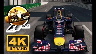 F1 2014 Monaco Red Bull RB10 (4K 60fps GTX 1080 TI)