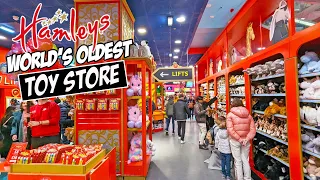 Step Inside Hamleys, World's Oldest Toy Shop Full Tour (March 2023) [4K]