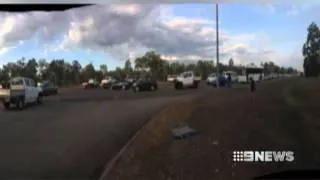 Two people shot on Stuart Highway