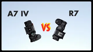 Sony A7IV vs Canon R7 // Specs comparison // Difference between a7iv and r7