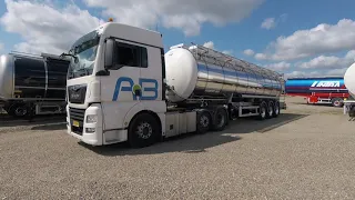2 - Losgestorte agrarische producten en een nieuwe trailer ophalen voor AB Texel Zuivel Transport