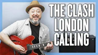 The Clash London Calling Guitar Lesson + Tutorial