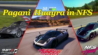 Pagani Huayra Evolution in Need for Speed Games 2020