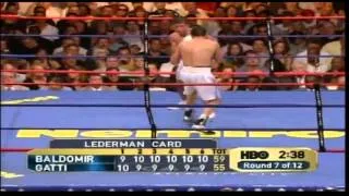 Arturo Gatti vs. Carlos Baldomir