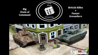 Big Chain of Command Battle Report: British Rifles vs Panzergrenadiers