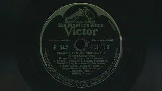 1937 BUNNY BERIGAN Frankie And Johnnie - 78 RPM Record