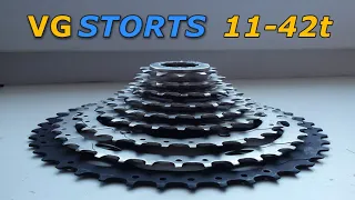 Кассета 11-42 VG SPORTS с Алиэкспресс, aliexpress, Внешний вид обзор.