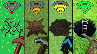 physics but with different Wi-Fi in Minecraft