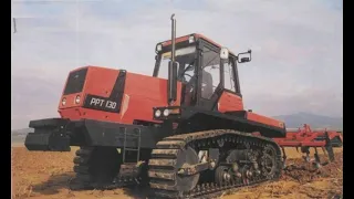 Československé pásové traktory - dobové fotografie 14