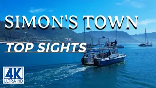 Journey to Simon's Town, South Africa 4 K.  Scenic Adventures and Seaside Charm