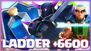 Ladder Push With Pekka Bridge Spam +6600!🔥