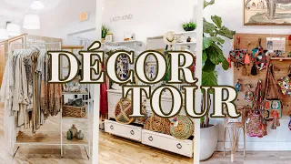 Boho Boutique Tour | Decor and Interior Design Ideas