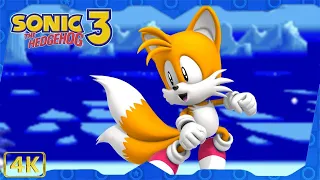 Sonic the Hedgehog 3: A.I.R. ⁴ᴷ Full Playthrough (All Super Emeralds, Tails gameplay)