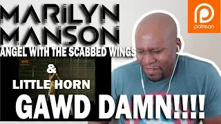 Amazing Reaction To Marilyn Manson-  Angel With The Scabbed Wings & Little Horn (Live 96)