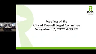 Legal Committee Meeting | 11-17-2022