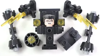 LEGO Skibidi Toilet | G-Toilet | G-Man Skibidi Toilet Unofficial Lego Minifigures