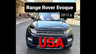 Огляд Range Rover Evoque 2012 рік USA 2,0 бензин Америка, максимальна комплектація