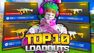 WARZONE SEASON 3 RELOADED TOP 10 META LOADOUTS!