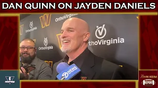 Dan Quinn Interview on Jayden Daniels | John Keim Report BONUS CLIPS