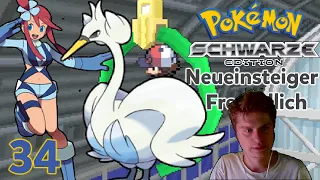 Pokémon Schwarz ABER für Anfänger [34] - Geraldines Kanonen-Arena ist steil unterwegs