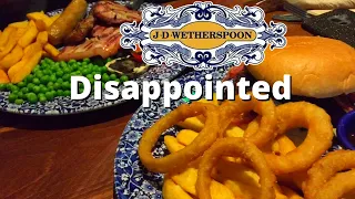 Very Disappointed | J D Wetherspoons