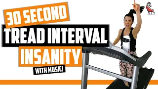 30 SECOND INTERVAL INSANITY | Follow Along with Veronica! #IBXRunning