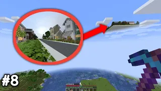 Gw membuat KOTA diatas awan didunia minecraft survival