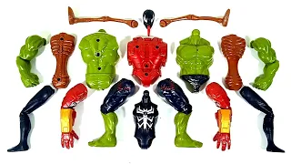 Merakit Mainan Siren Head Toys Vs Hulk Smash Vs Hulk Buster Vs Venom Avengers Superhero Toys