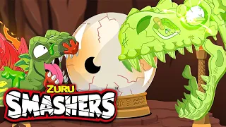 SMASHERS! Skull Mountain + More Kids Cartoons! | Zuru | Smashers World | Animated Stories