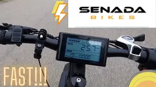 Senada Saber E-Bike Speed Test | 1000 Watt Electric Bike Ride ⚡️🚲