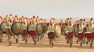 2,500 Sword Of Argos Vs 4,800 Macedon Spearman | Total War Rome 2