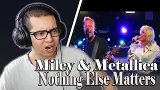 Miley Went Hard! Miley Cyrus & Metallica - Nothing Else Matters MV | First Time Reaction!