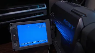 📹📼 Sony Handycam DCR-HC40E (2004) mini dv