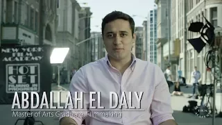 NYFA Spotlight on MFA Filmmaking Grad Abdallah El Daly (Fulbright Scholar)