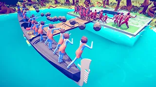 Boat And Land Battle - TOURNAMENT | Totally Accurate Battle Simulator TABS