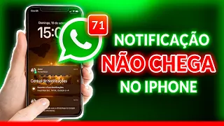 Notificações do Whatsapp NÃO APARECEM no IPHONE? Como ATIVAR e RESOLVER o PROBLEMA!