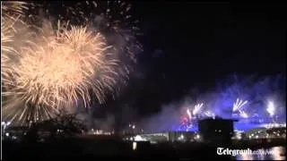 Claims of UFO sighting amid Huge fireworks display to mark London 2012 Olympics opening ceremony