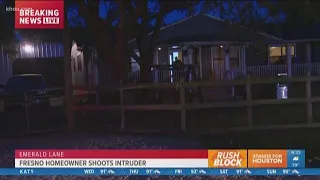 Homeowner shoots intruder during home invasion in Fresno