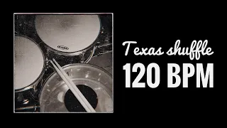 120 BPM | Texas Shuffle | Drum Track | Metronome