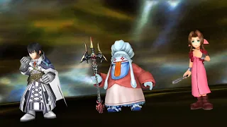 DFFOO JP - Act 4 Chapter 1 (Part 2) Shinryu (Aerith, Cid Raines, Quina)