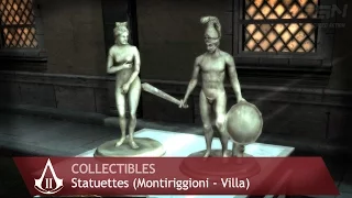 Assassin's Creed 2 - Side Memories - All Statuettes [Monteriggioni]