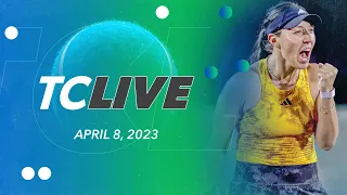Jessica Pegula; "has played 19 matches in the past 29 days." | Tennis Channel Live