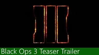 Official Call of Duty: Black Ops III | Teaser Trailer