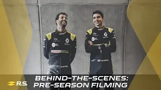 Behind-the-Scenes: Pre-season filming