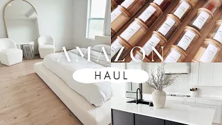 AMAZON HOME HAUL | BEDDING, KITCHEN, ORGANIZATION| MODERN, NEUTRAL, ORGANIC LUX AESTHETICS