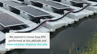 World’s Highest Floating Solar Installation: An Inside Look