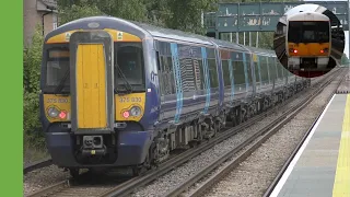 Trains at Edenbridge (inc. Southeastern diverts)