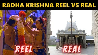 RADHA KRISHNA REEL REAL || PLACES OF RADHA KRISHNA || PART-1 || BY UNIROUNDER